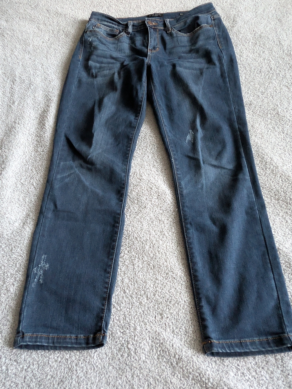 🌼B2G1🌼 Judy Blue Indigo Straight-Leg Relaxed Jeans